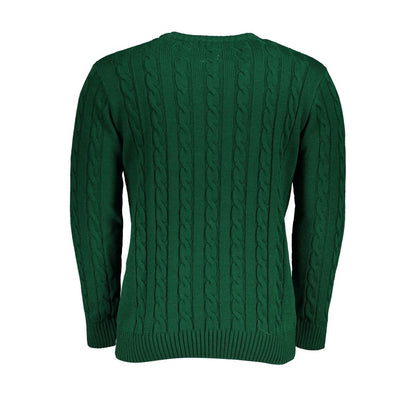 U.S. Grand Polo Green Fabric Sweater