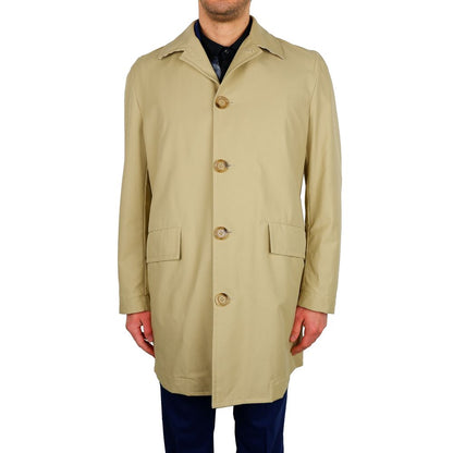 Aquascutum Classic Beige Trench Coat - Timeless Elegance