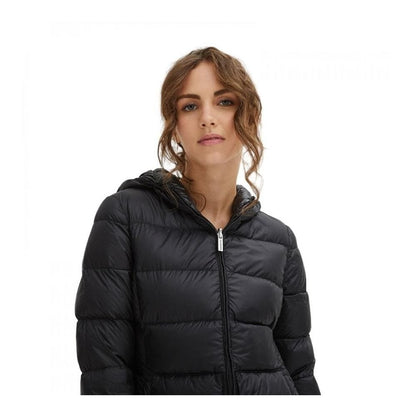 Centogrammi Sleek Nylon Down Jacket with Hood