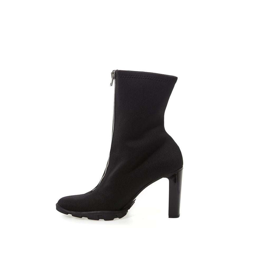 Alexander McQueen Sleek Neoprene Leather Boots