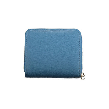 Guess Jeans Blue Polyethylene Wallet