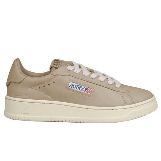 Autry Beige Leather Di Capra Sneaker