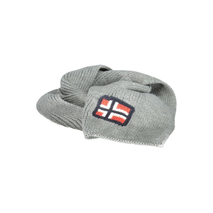 Norway 1963 Gray Acrylic Scarf