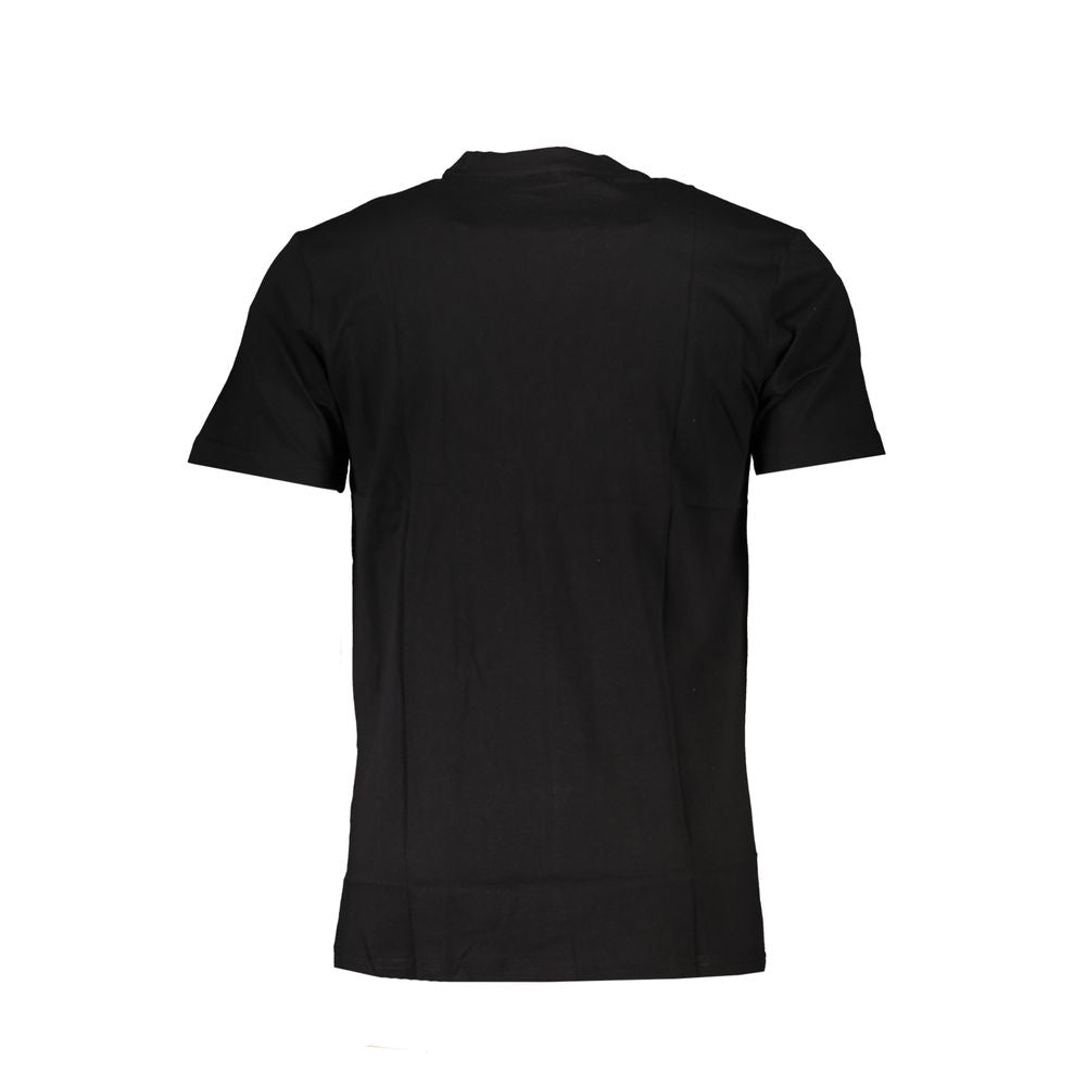 Cavalli Class Black Cotton T-Shirt