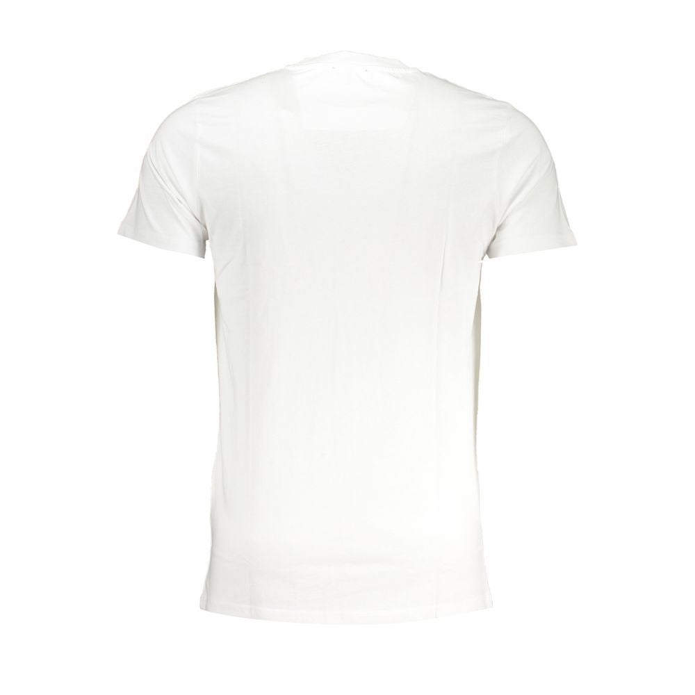 Cavalli Class White Cotton T-Shirt