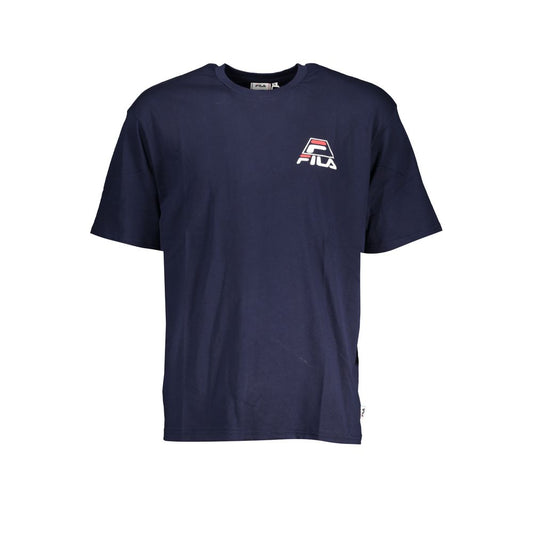 Fila Blue Cotton T-Shirt