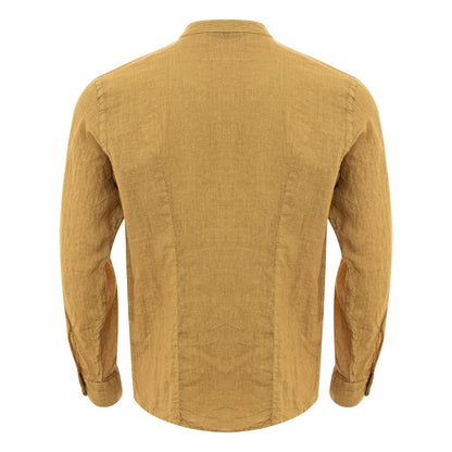 Gran Sasso Gold Linen Elegance Men's Shirt