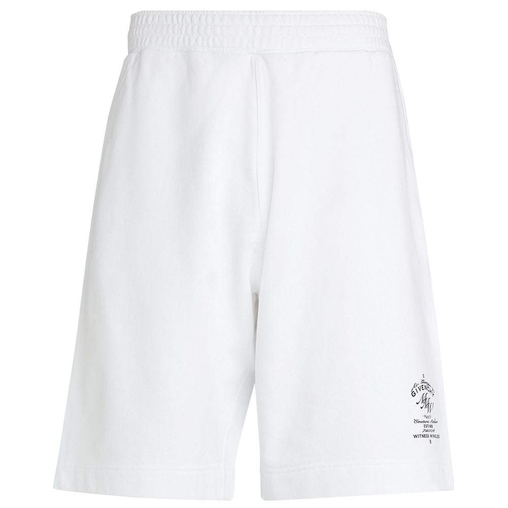 Givenchy White Cotton Short