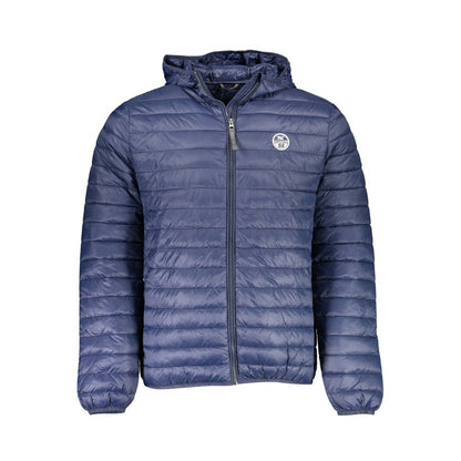 North Sails Blue Polyamide Men Jacket