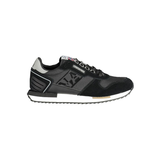 Napapijri Black Polyester Men Sneaker