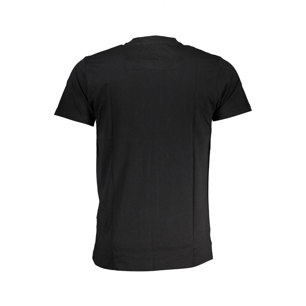 Cavalli Class Black Cotton T-Shirt