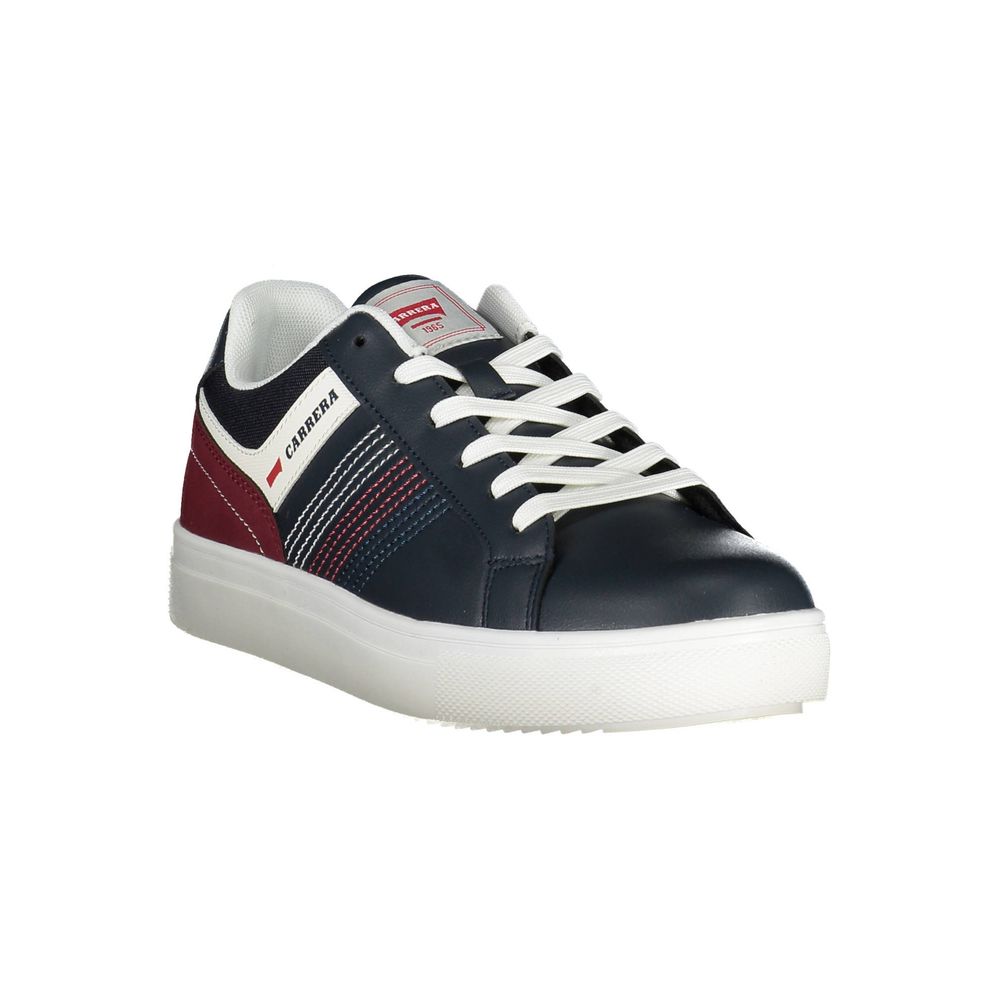 Carrera Blue Eco Leather Men Sneaker