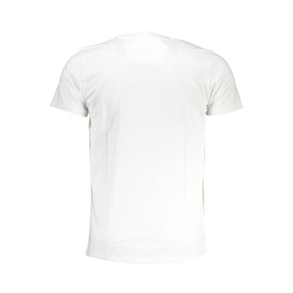 Cavalli Class White Cotton T-Shirt