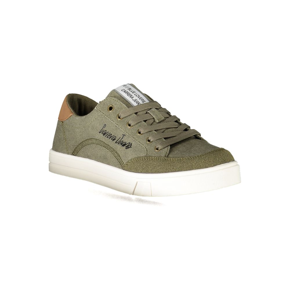 Carrera Green Polyester Sneaker