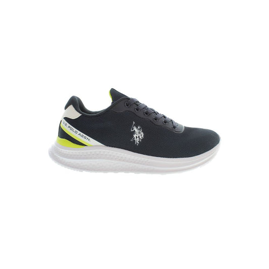 U.S. POLO ASSN. Blue Polyester Men Sneaker