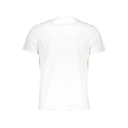 La Martina White Cotton Men T-Shirt