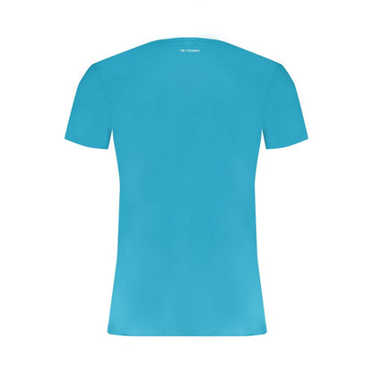 Trussardi Light Blue Cotton T-Shirt