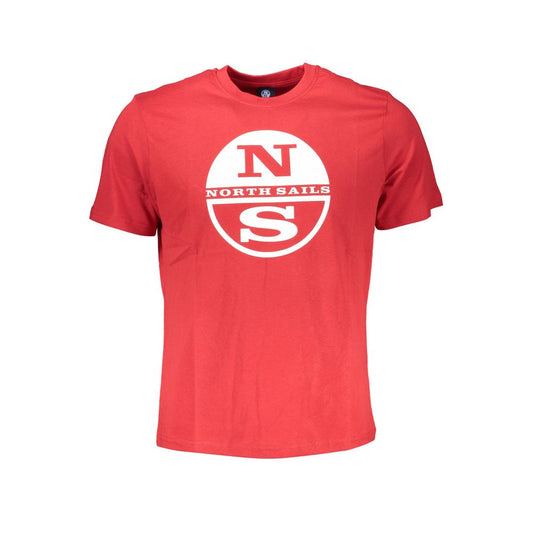 North Sails Red Cotton T-Shirt