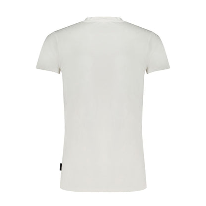 Gaudi White Cotton T-Shirt