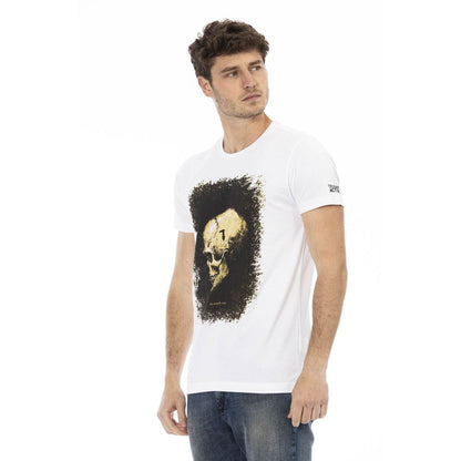 Trussardi Action White Cotton Men's T-Shirt