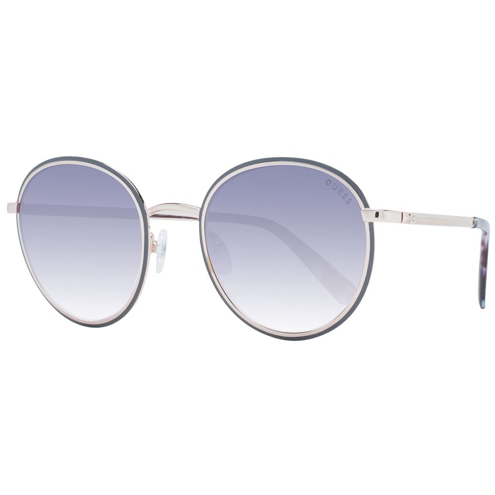 Guess Rose Gold Men Sunglasses