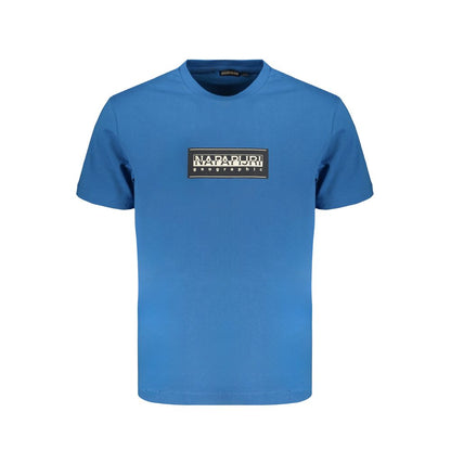 Napapijri Blue Cotton T-Shirt