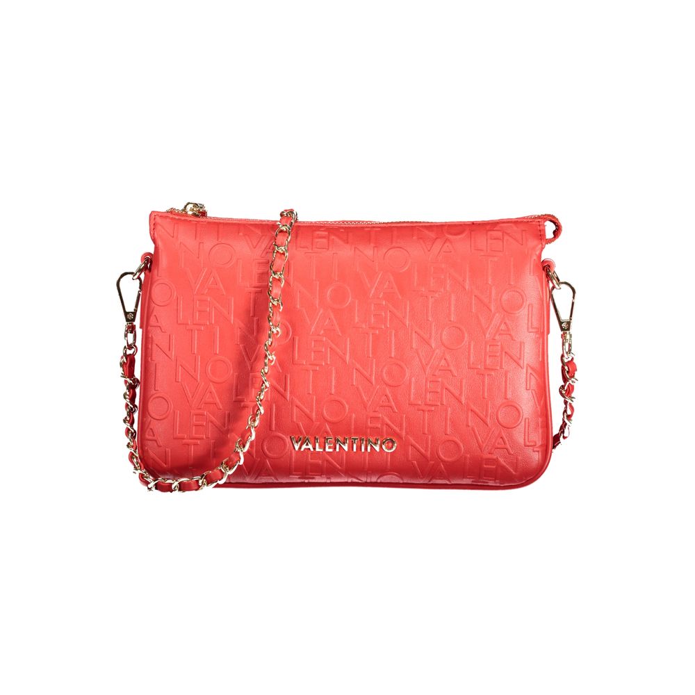 Valentino Bags Red Polyethylene Handbag