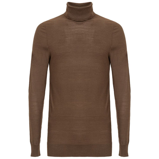 Brioni Brown Cashmere Sweater