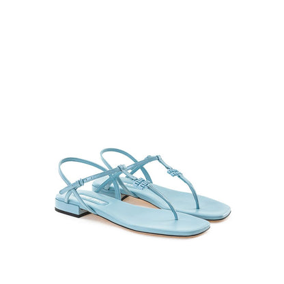 Miu Miu Light Blue Vernice Sandal