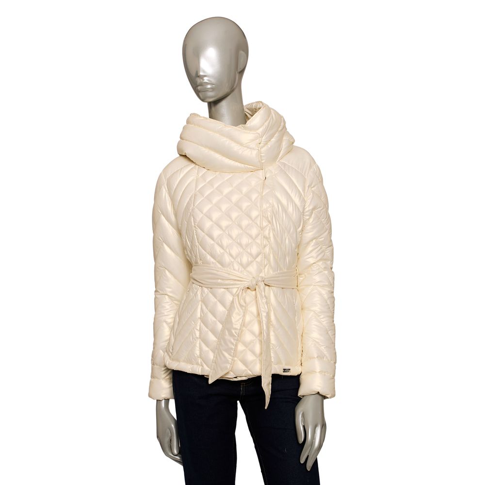 Baldinini Trend Beige Polyester Women Jacket