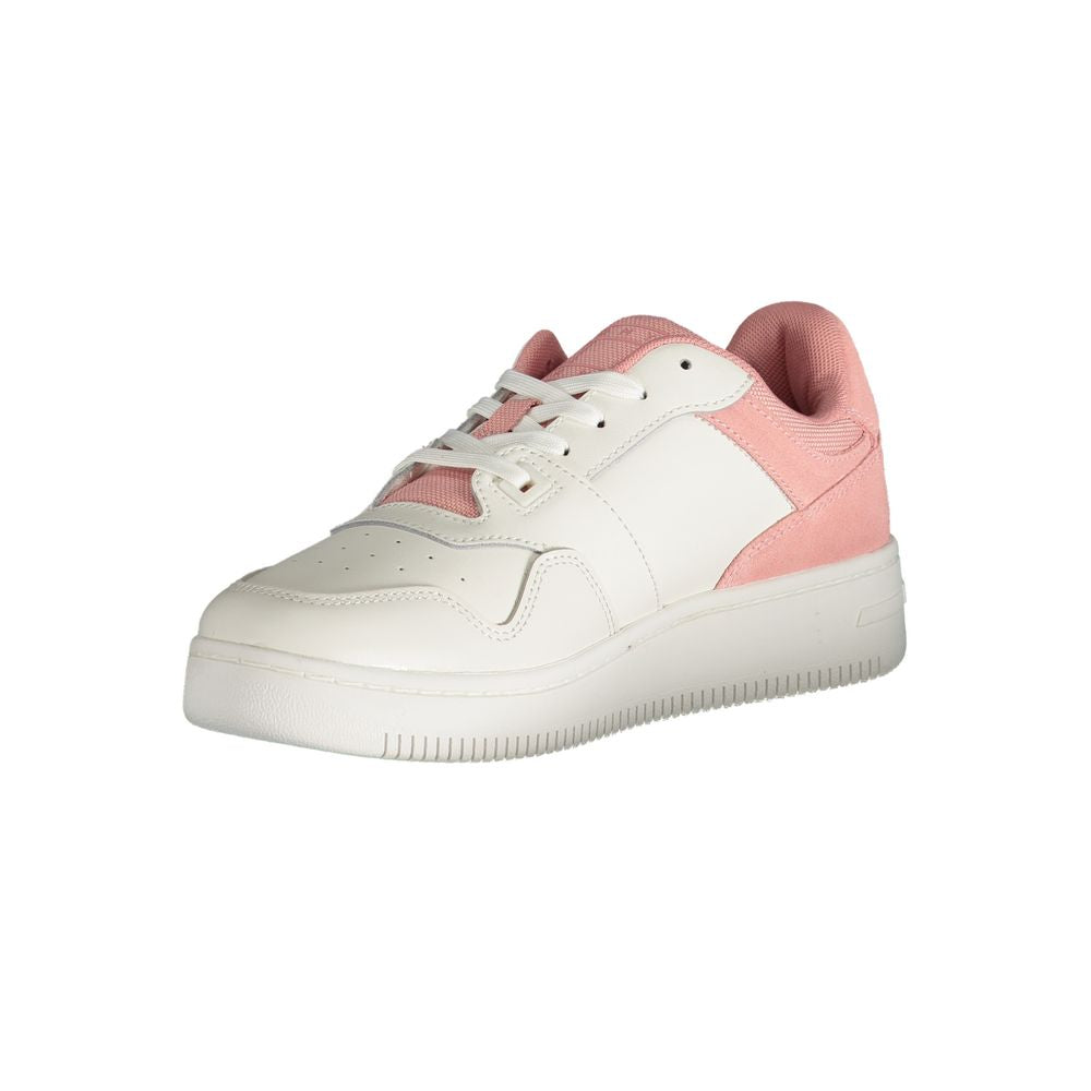 Tommy Hilfiger Pink Polyester Sneaker