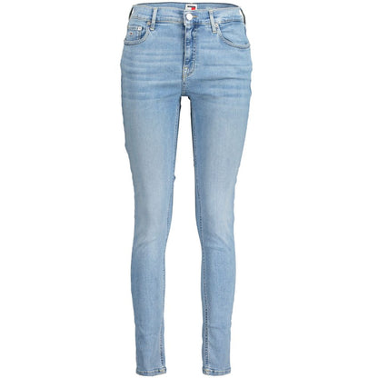 Tommy Hilfiger Light Blue Cotton Jeans & Pant