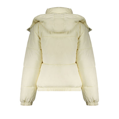 Fila Beige Polyester Women Jacket