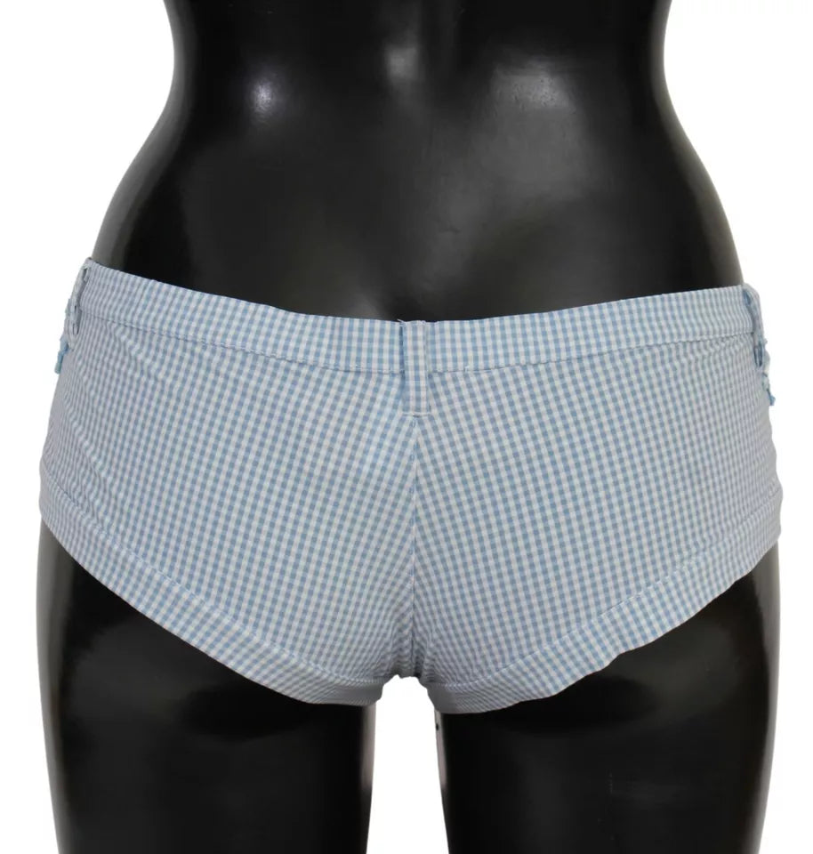 Ermanno Scervino Blue Beachwear Bottoms Swimsuit Shorts