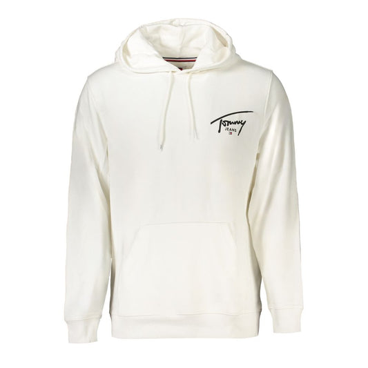 Tommy Hilfiger White Cotton Men Sweater