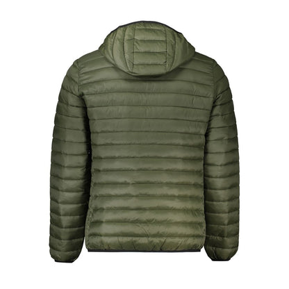 Cavalli Class Green Polyamide Men Jacket