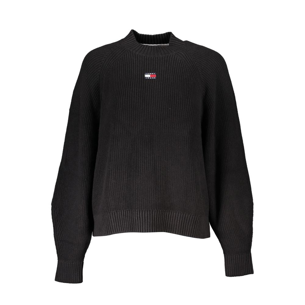 Tommy Hilfiger Black Cotton Sweater