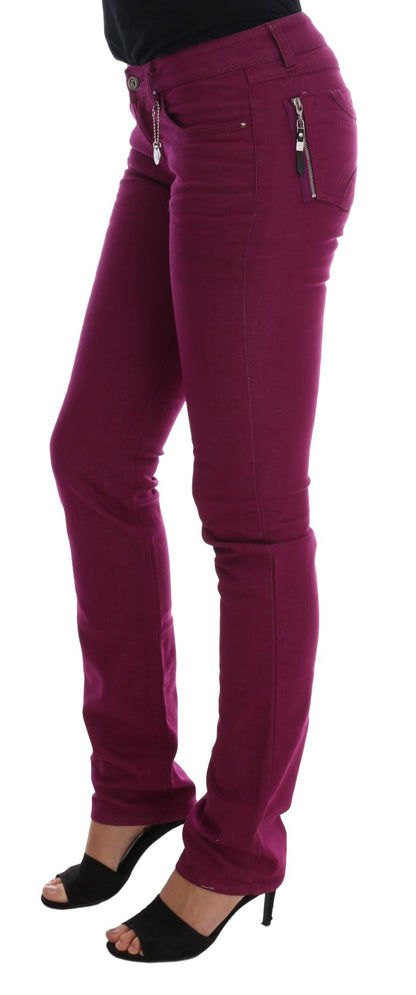 National Costume Elegant Purple Super Slim Jeans