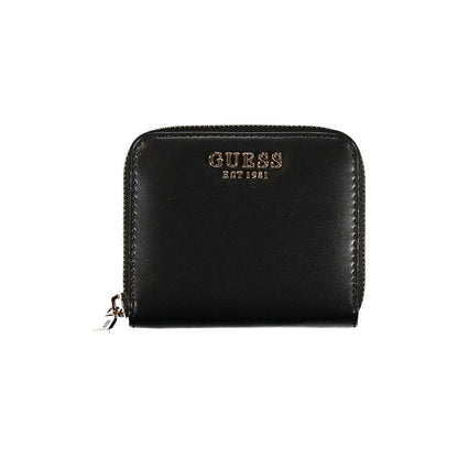 Guess Jeans Black Polyethylene Wallet