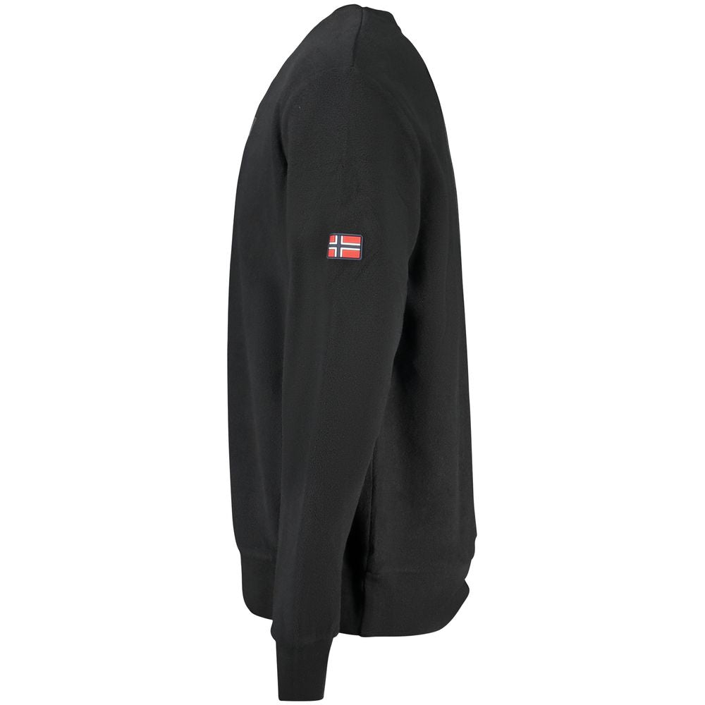 Norway 1963 Black Polyester Sweater