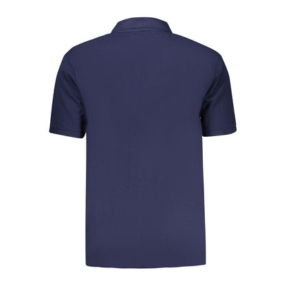 Fila Blue Cotton Polo Shirt