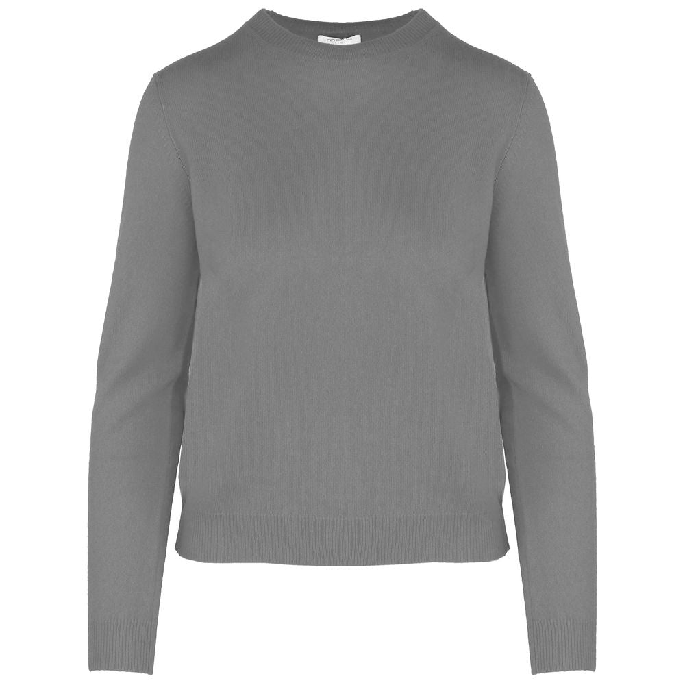 Malo Gray Cashmere Sweater