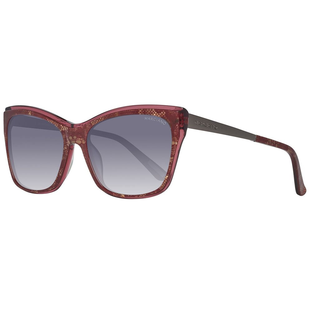 Marciano by Guess Brown Metal And Acetate Sunglasses