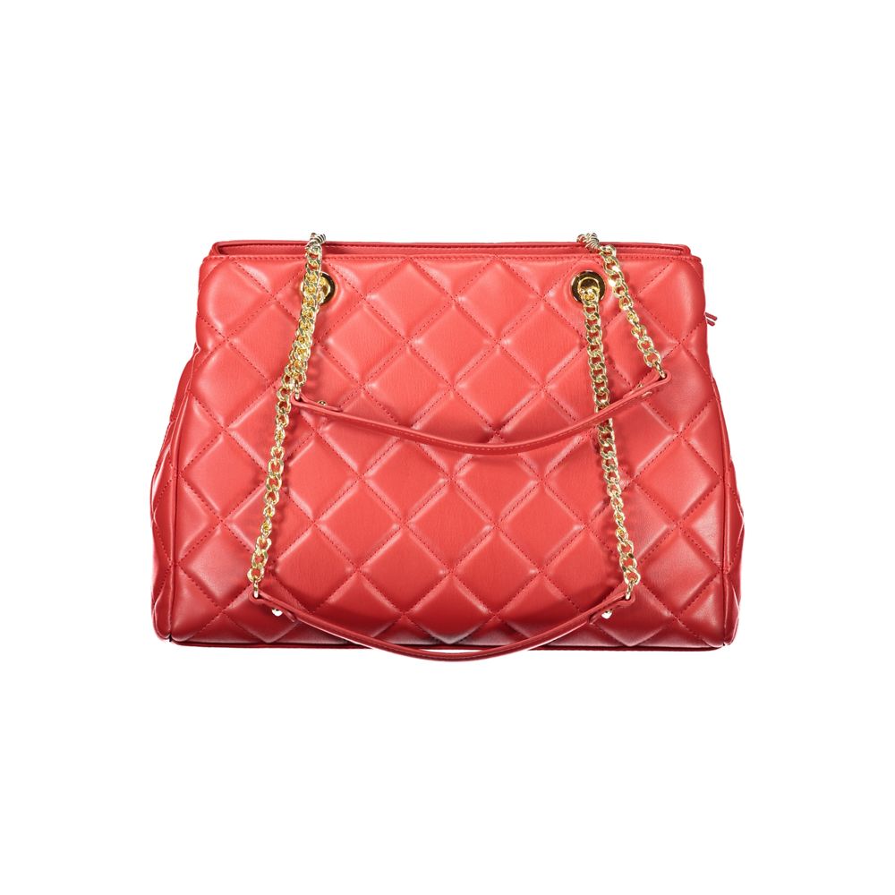 Valentino Bags Red Polyethylene Handbag