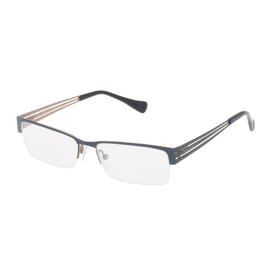 Police Blue Metal Frames