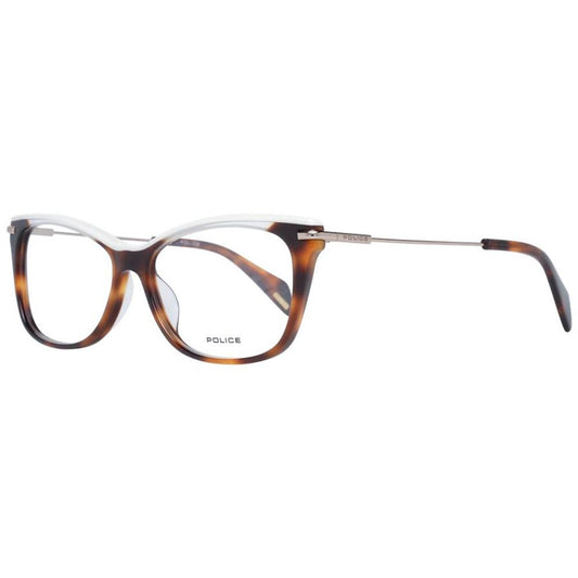 Police Brown Plastic Frames