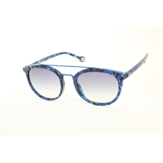 Carolina Herrera Blue Plastic Sunglasses