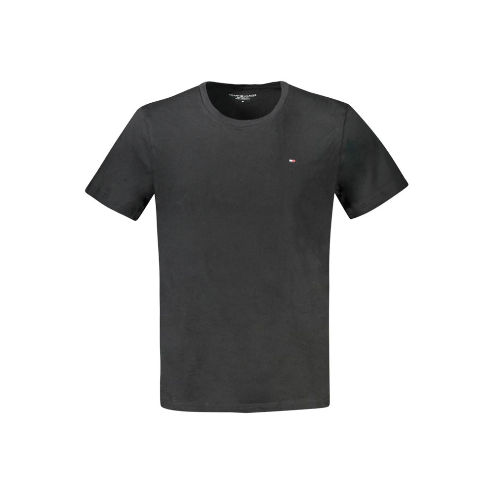 Tommy Hilfiger Black Cotton T-Shirt