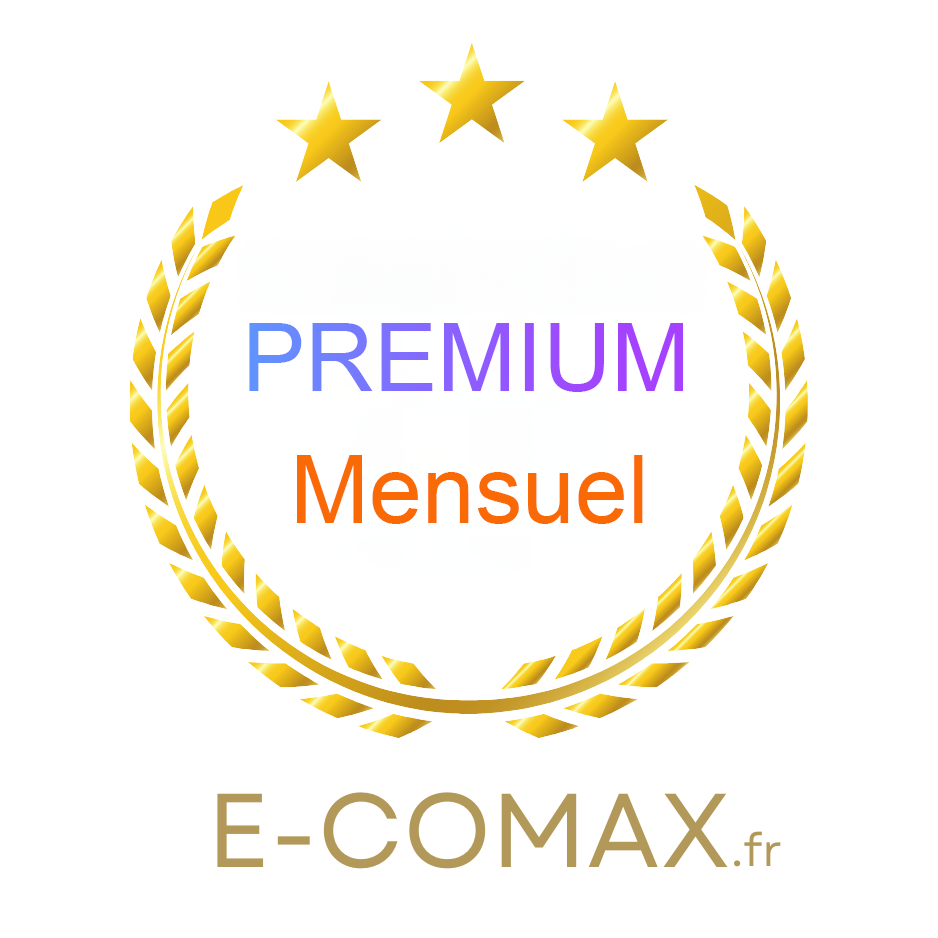 Abonnement Premium MENSUEL - E-comax